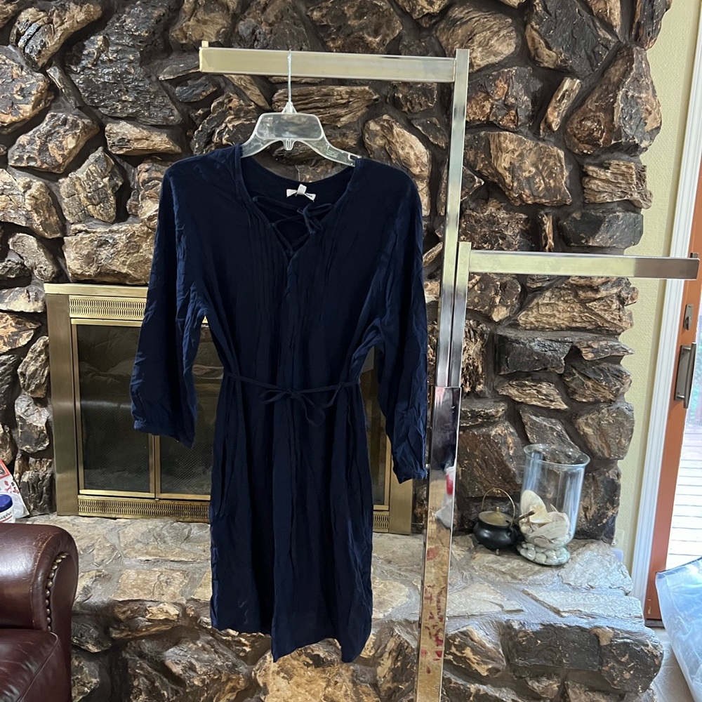 Sonoma NWT Navy Swing Dress